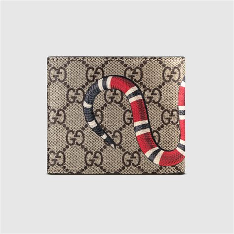 gucci python wallet mens|Gucci men's wallet snake.